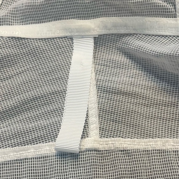 Lululemon White Clear Intention Mesh Jacket - Picture 10 of 11